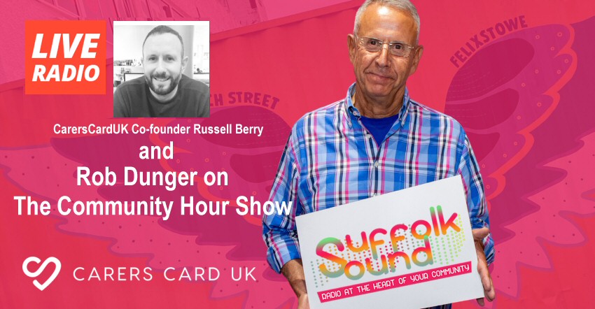 CarersCardUK on Suffolk Sounds Radio - Carers Card UK