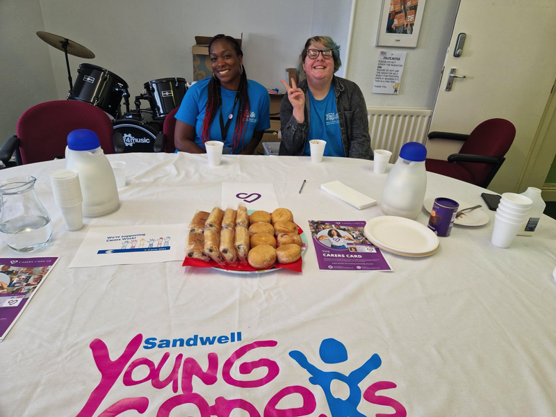 Carers Card UK hosted free coffee morning - Sandwell Young Carers